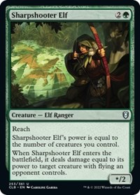 Sharpshooter Elf, Commander Legends: Battle for Baldur's Gate
