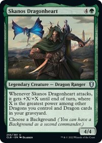 Skanos Dragonheart, Commander Legends: Battle for Baldur's Gate