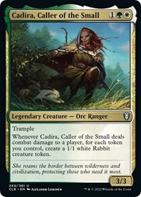 Cadira, Caller of the Small, Commander Legends: Battle for Baldur's Gate