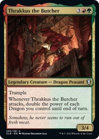 Thrakkus the Butcher, Commander Legends: Battle for Baldur's Gate