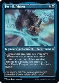 Feywild Visitor (Foil Etched), Commander Legends: Battle for Baldur's Gate