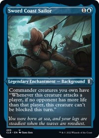 Sword Coast Sailor (Foil Etched), Commander Legends: Battle for Baldur's Gate