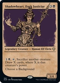 Shadowheart, Dark Justiciar (Showcase), Commander Legends: Battle for Baldur's Gate
