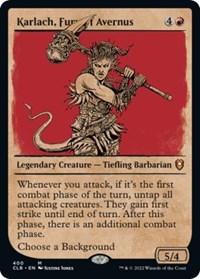 Karlach, Fury of Avernus (Showcase), Commander Legends: Battle for Baldur's Gate