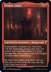 Dragon Cultist (Foil Etched), Commander Legends: Battle for Baldur's Gate