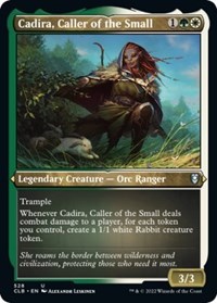 Cadira, Caller of the Small (Foil Etched), Commander Legends: Battle for Baldur's Gate
