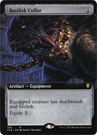 Basilisk Collar (Extended Art), Commander Legends: Battle for Baldur's Gate