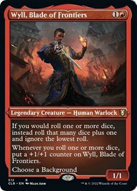 Wyll, Blade of Frontiers (Foil Etched), Commander Legends: Battle for Baldur's Gate