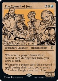 The Council of Four (Showcase), Commander Legends: Battle for Baldur's Gate
