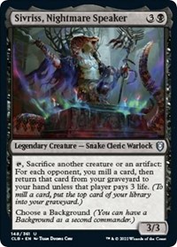 Sivriss, Nightmare Speaker, Commander Legends: Battle for Baldur's Gate