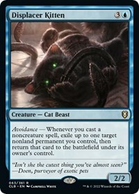 Displacer Kitten, Commander Legends: Battle for Baldur's Gate