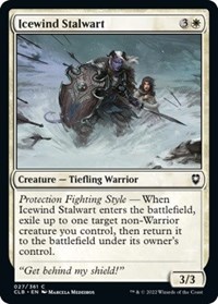 Icewind Stalwart, Commander Legends: Battle for Baldur's Gate