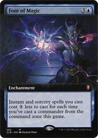 Font of Magic (Extended Art), Commander Legends: Battle for Baldur's Gate