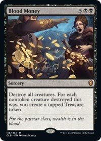 Blood Money, Commander Legends: Battle for Baldur's Gate