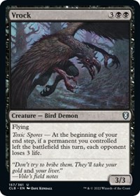 Vrock, Commander Legends: Battle for Baldur's Gate