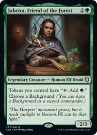 Jaheira, Friend of the Forest, Commander Legends: Battle for Baldur's Gate