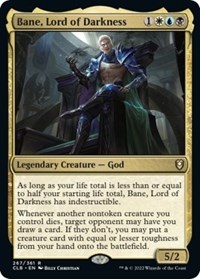 Bane, Lord of Darkness, Commander Legends: Battle for Baldur's Gate