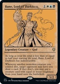 Bane, Lord of Darkness (Showcase), Commander Legends: Battle for Baldur's Gate