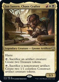 Jan Jansen, Chaos Crafter, Commander Legends: Battle for Baldur's Gate