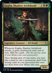 Kagha, Shadow Archdruid, Commander Legends: Battle for Baldur's Gate
