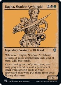 Kagha, Shadow Archdruid (Showcase), Commander Legends: Battle for Baldur's Gate