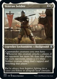 Veteran Soldier (Foil Etched), Commander Legends: Battle for Baldur's Gate