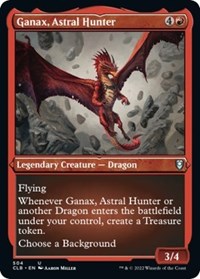 Ganax, Astral Hunter (Foil Etched), Commander Legends: Battle for Baldur's Gate