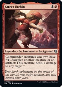 Street Urchin, Commander Legends: Battle for Baldur's Gate