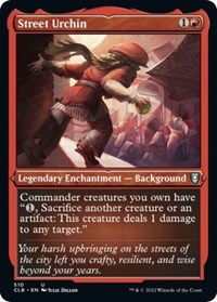 Street Urchin (Foil Etched), Commander Legends: Battle for Baldur's Gate
