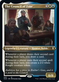 The Council of Four (Foil Etched), Commander Legends: Battle for Baldur's Gate