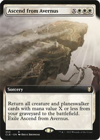 Ascend from Avernus (Extended Art), Commander Legends: Battle for Baldur's Gate