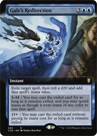 Gale's Redirection (Extended Art), Commander Legends: Battle for Baldur's Gate