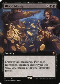 Blood Money (Extended Art), Commander Legends: Battle for Baldur's Gate