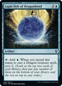 Lapis Orb of Dragonkind, Commander Legends: Battle for Baldur's Gate