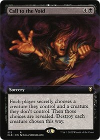 Call to the Void (Extended Art), Commander Legends: Battle for Baldur's Gate