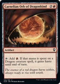 Carnelian Orb of Dragonkind, Commander Legends: Battle for Baldur's Gate