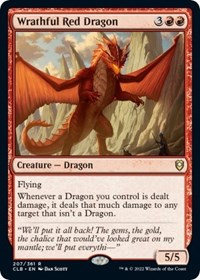 Wrathful Red Dragon, Commander Legends: Battle for Baldur's Gate