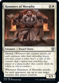 Hammers of Moradin, Commander Legends: Battle for Baldur's Gate