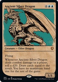 Ancient Silver Dragon (Showcase), Commander Legends: Battle for Baldur's Gate