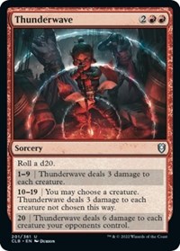 Thunderwave, Commander Legends: Battle for Baldur's Gate