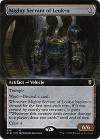 Mighty Servant of Leuk-o (Extended Art), Commander Legends: Battle for Baldur's Gate