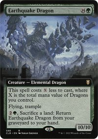 Earthquake Dragon (Extended Art), Commander Legends: Battle for Baldur's Gate