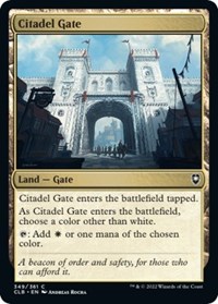 Citadel Gate, Commander Legends: Battle for Baldur's Gate