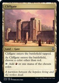 Cliffgate, Commander Legends: Battle for Baldur's Gate