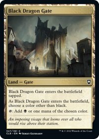 Black Dragon Gate, Commander Legends: Battle for Baldur's Gate