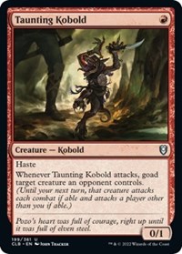 Taunting Kobold, Commander Legends: Battle for Baldur's Gate