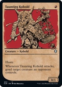 Taunting Kobold (Showcase), Commander Legends: Battle for Baldur's Gate