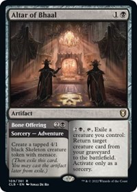 Altar of Bhaal, Commander Legends: Battle for Baldur's Gate