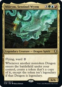 Miirym, Sentinel Wyrm, Commander Legends: Battle for Baldur's Gate