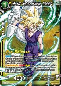 SS Son Gohan, Furious Training